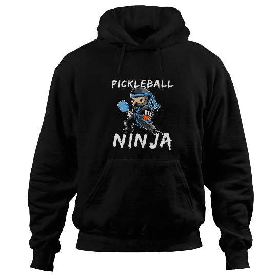 Funny Pickleball Ninja Memory Dink Player Team Blue Hoodies