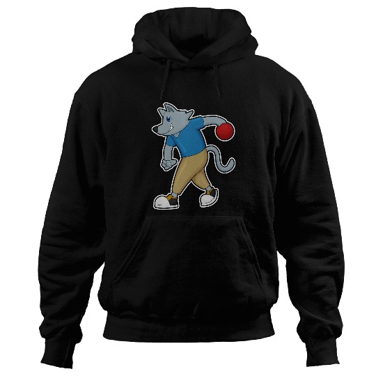 Dog Bowling Bowling ball Sports Hoodies