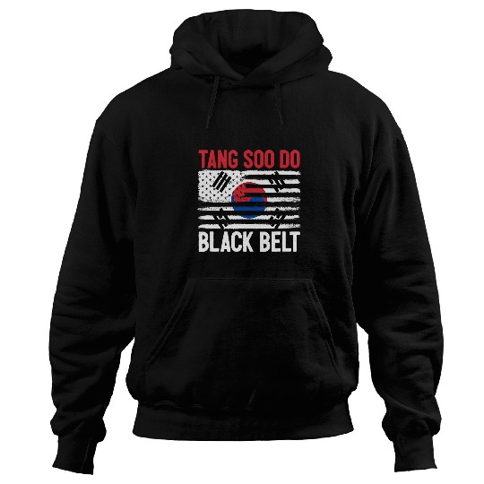 Tang Soo Do Black Belt Karate Fighter Korean Martial Arts Hoodies