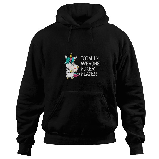 Pokers Player Pokers Cards Game I Unicornss Royal Flush Hoodies
