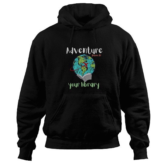 Adventure Begins At Your Library Summer Reading Program 2024 6 Hoodies