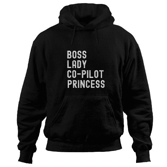 Passenger Princess Funny Girls Trip Summer Copilot 2 Hoodies
