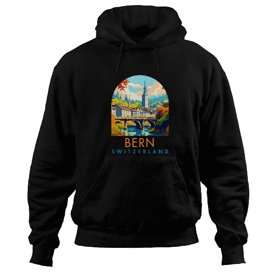 Berne Traveling Travel Vacation Souvenir Bern Switzerland Hoodies