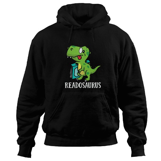 Readosauraus Dinosaurus Reading Bookworm Lover Hoodies