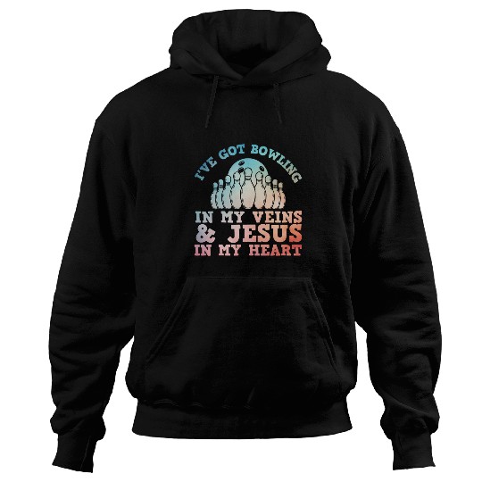 bestss Bowling Design For Men Women Jesus Christian Bowling 2 Hoodies