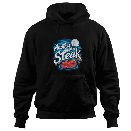 Grilled Steak Gournet Gym Rat Lean Protein Muscle Food Gym Hoodies