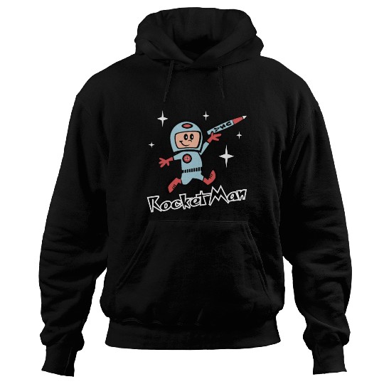 Rocket Man Hoodies