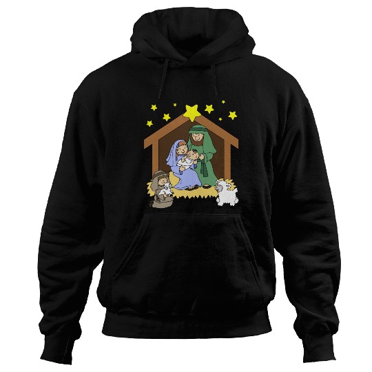 Nativity Scene Hoodies