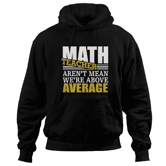math teacher Hoodies