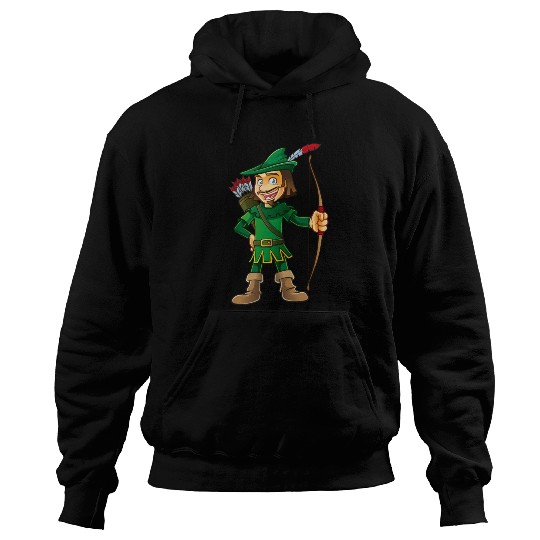 Robin Hood-arrows-bow-tale Hoodies