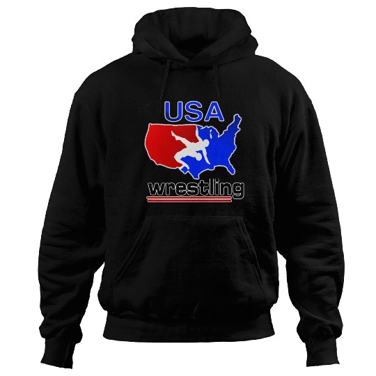 Team USA Wrestling Hoodies