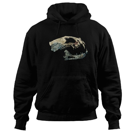 cat skull Hoodies