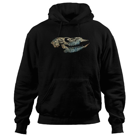 cow skull Hoodies