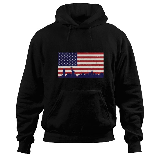 US Flag Freedom liberty peace Hoodies