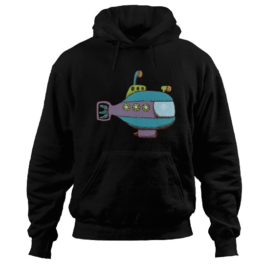 submarine Hoodies