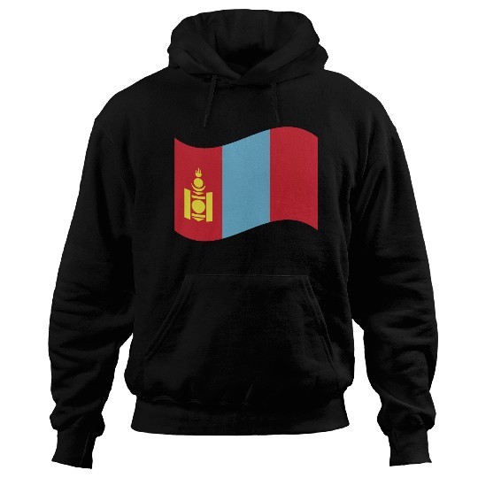 flag mongolia Hoodies