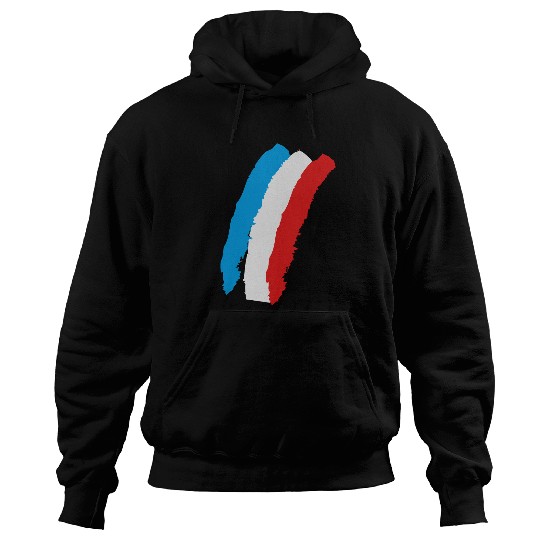 vintage flag of France Hoodies