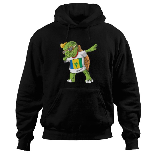 Saint Vincent and the Grenadines Dabbing Turtle Hoodies