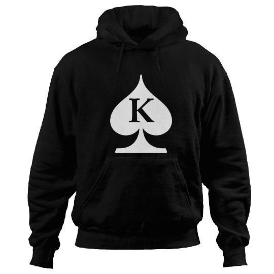 King Of Spades Deck Of Cards Poker Symbol Poker Hoodies