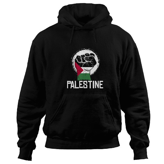 Palestine Fist Hoodies