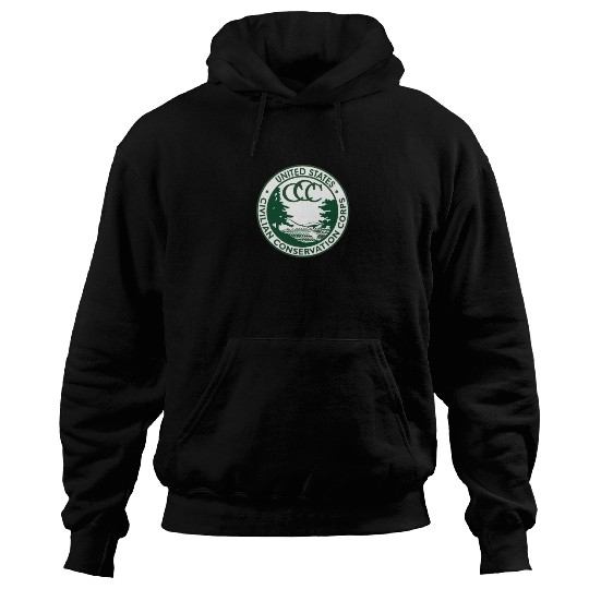 Civilian Conservation Corps Hoodies Vintage CCC 1940s America Gift Hoodies