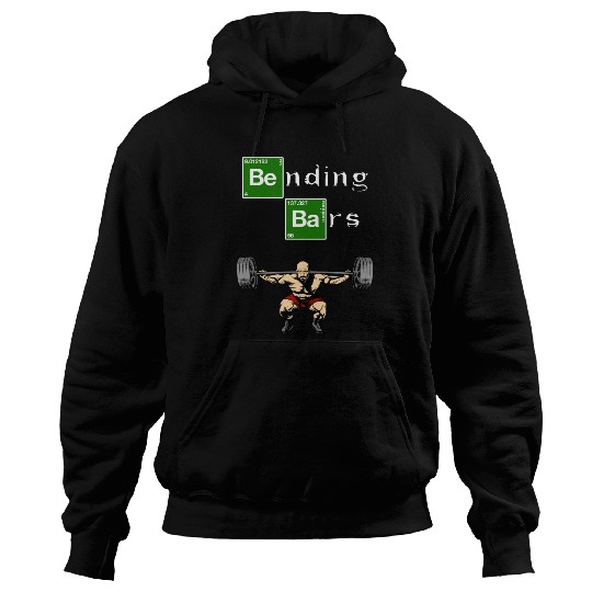 Bending Bars Walter White Gym Motivation Hoodies