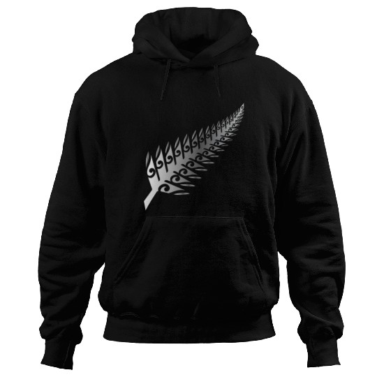 Silver Fern New Zealand Maori Style - Gift Idea Hoodies