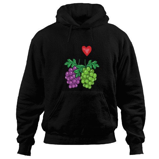 I love grape Hoodies