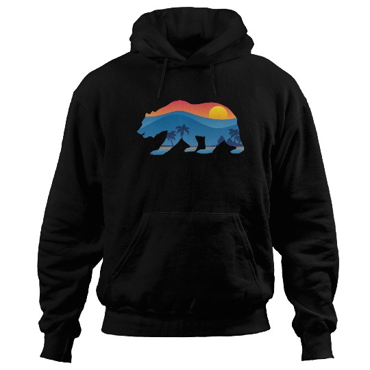 California Bear Hoodies