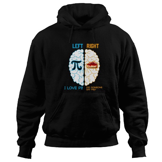 I love Pi / Math icon / Pi / Pie / Math nerd Hoodies