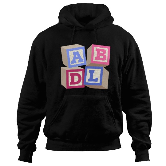 AB DL ageplay ABDL adult baby diaper baby Hoodies