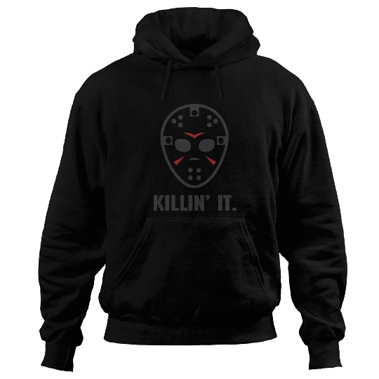 Killin It Friday 13TH Halloween Jason Mask Hoodies