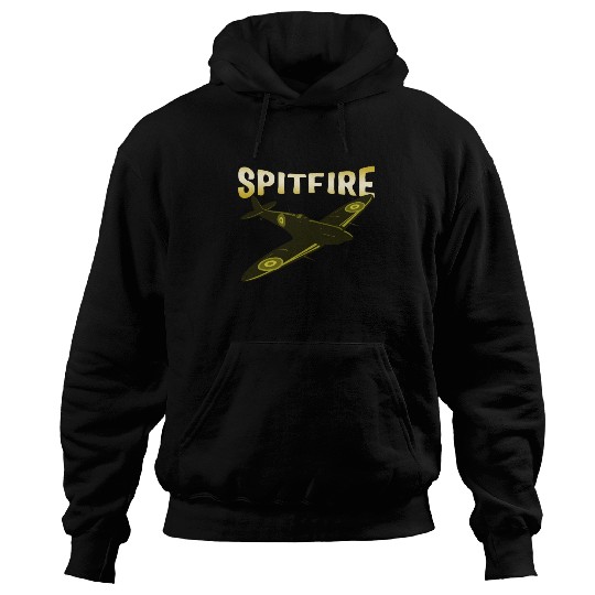 Spitfire UK Mk.1 RAF British WWII Fighter Royal Hoodies