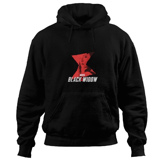 Marvel Black Widow Natasha Romanoff Hourglass Hoodies