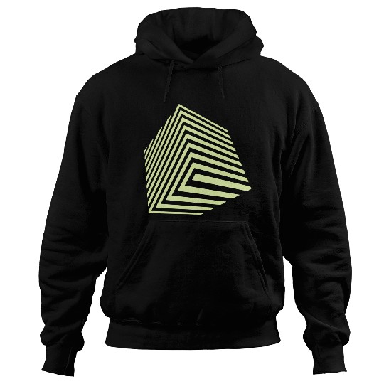 Geometric Cube Hoodies