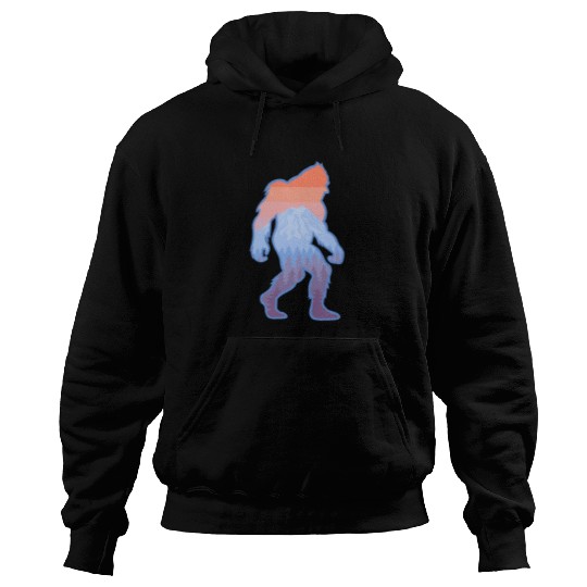 Mt Rainier Bigfoot Sasquatch Hoodies