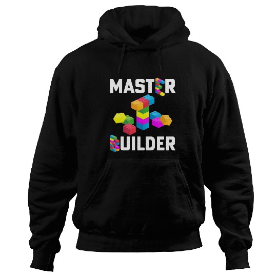 Master Builder Building Blocks Brick Builders Toys Hoodies