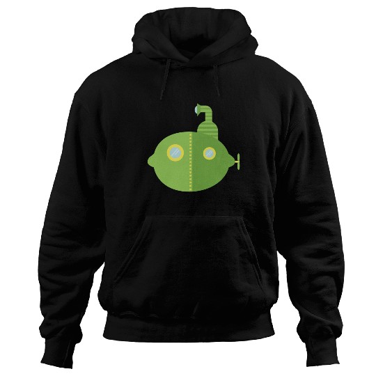 Submarine Lime Hoodies