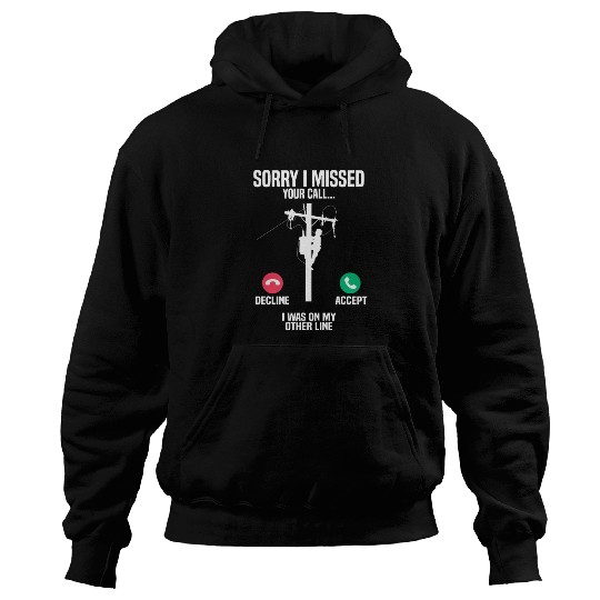 Funny Lineman Gift Hoodies