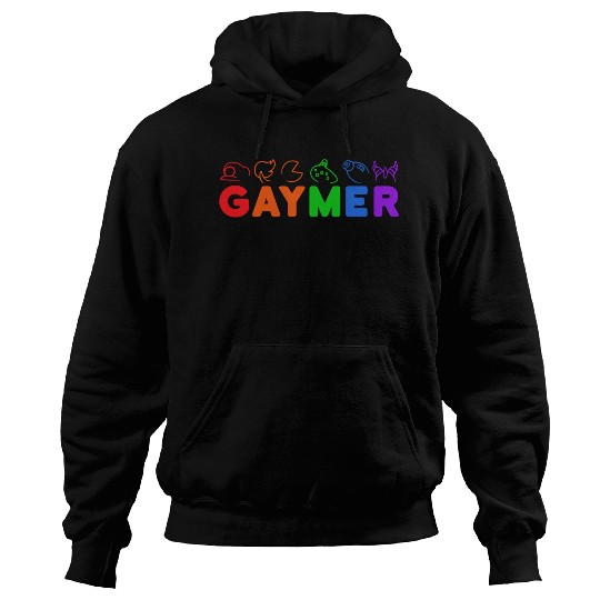 gaymer / gay pride gamer Hoodies