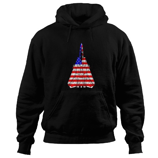 United States F 14 Tomcat Flag Hoodies