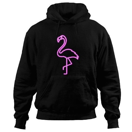 Neon Flamingo Hoodies