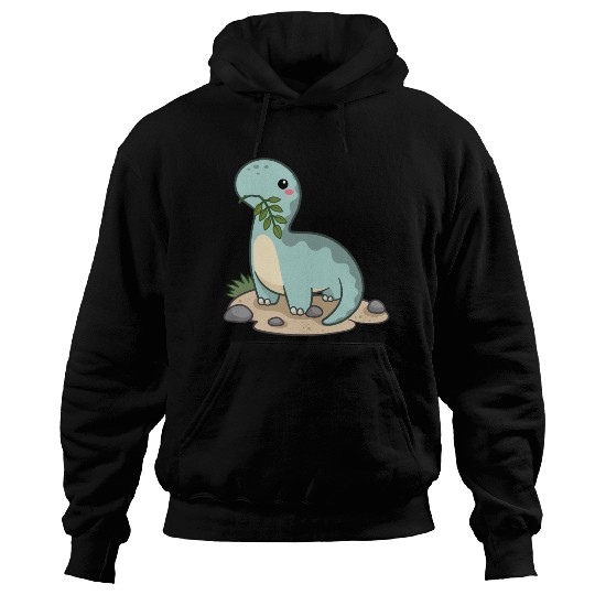 Dinosaur Adventure - Brontosaurus Hoodies