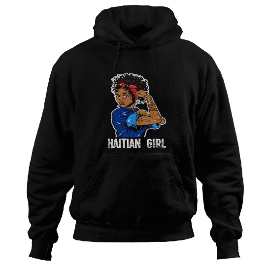 Haiti Girl Caribbean Hoodies