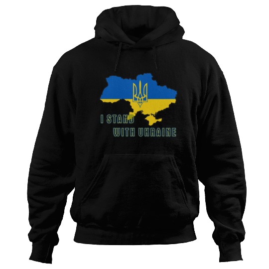 I Stand With Ukraine Hoodies