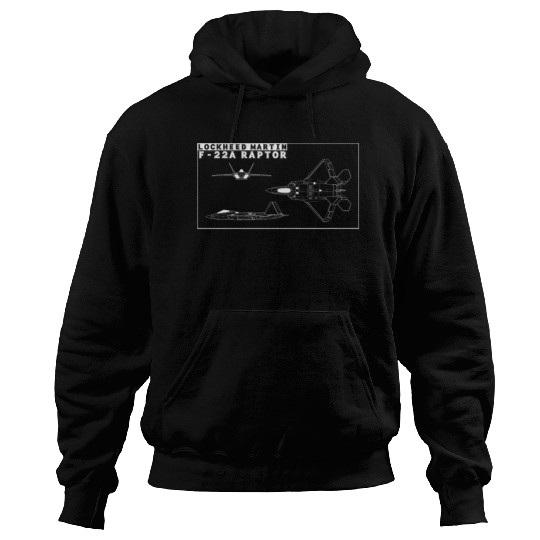 LOCKHEED MARTIN F 22 Hoodies