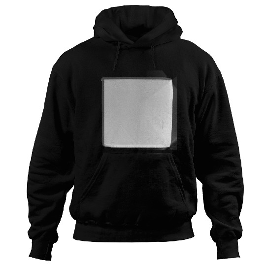 metal surface square craft silver shiny square Hoodies