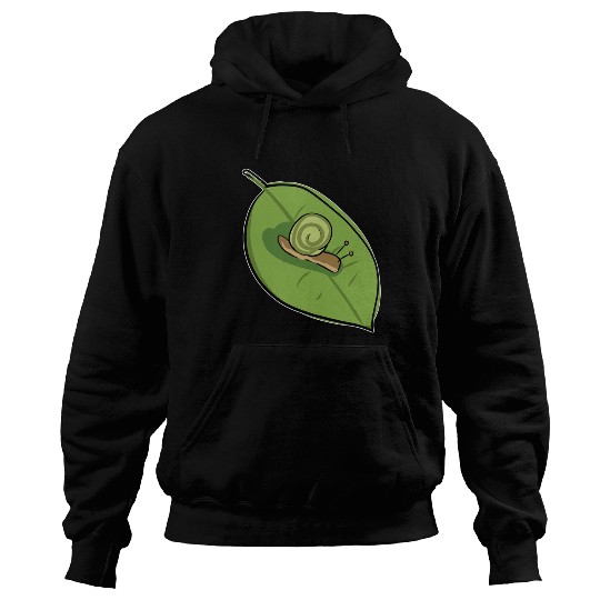 nature biology leaf snail icon Hoodies