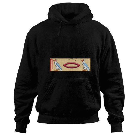 sara in Hieroglyphics Hoodies