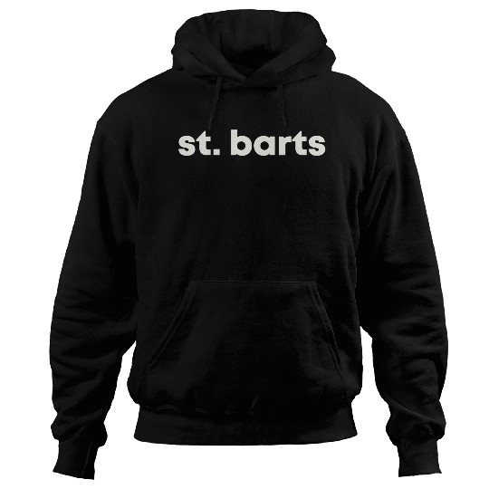 St. Barts - White Hoodies